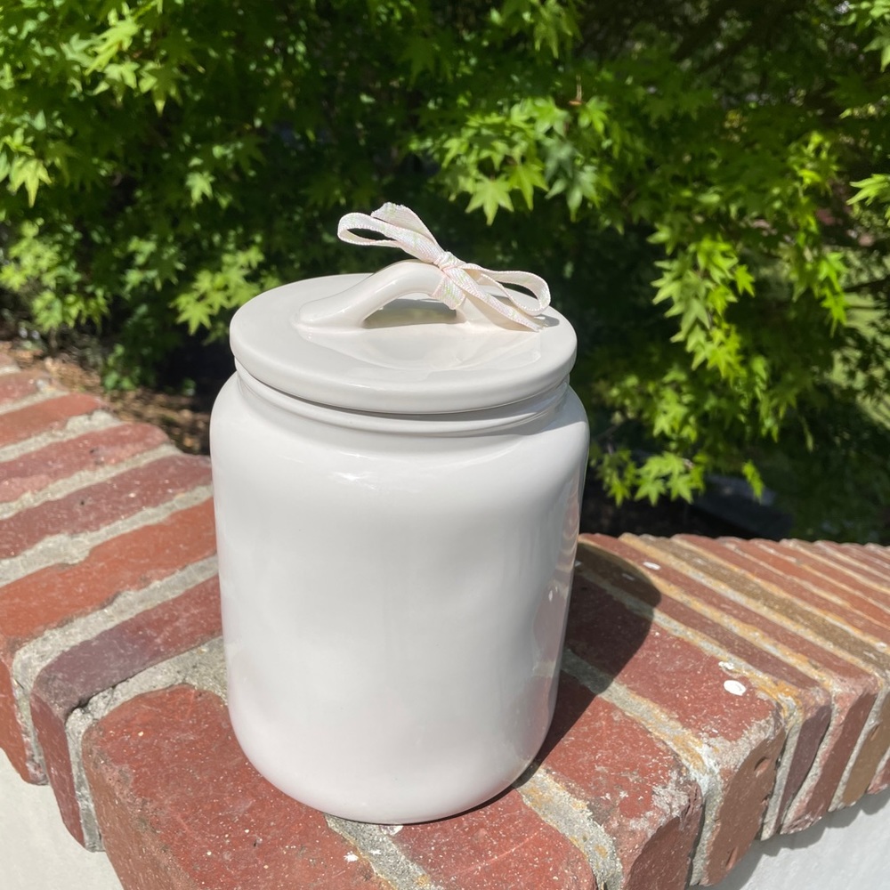 Rae Dunn Ceramic Canister. Easter Candy - Picture 2 of 4